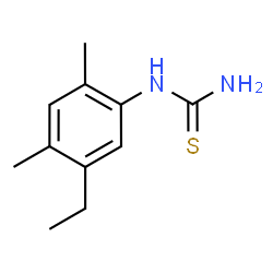 Thiourea, 1-(5-ethyl-2,4-dimethylphenyl)- Structure
