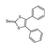 4,5-diphenyl-1,3-dithiole-2-selenone Structure