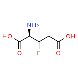 L-Glutamic acid, 3-fluoro- (9CI)结构式