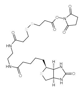NHS-SS-(+)-Biotin Structure