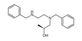 1--N-benzyl>amino-(R)-(-)-2-propyl alcohol结构式