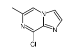 8-chloro-6-methylimidazo[1,2-a]pyrazine结构式