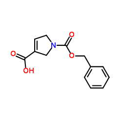 2,5-dihydro-pyrrole-1,3-dicarboxylic acid 1-benzylester Structure