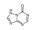 1H-[1,2,4]triazolo[1,5-a][1,3,5]triazin-7-one结构式