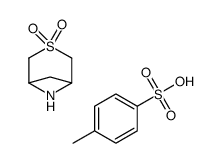 3-Thia-6-Azabicyclo[3.1.1]Heptane 3,3-Dioxide 4-Methylbenzenesulfonate结构式