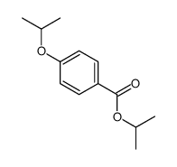 propan-2-yl 4-propan-2-yloxybenzoate结构式