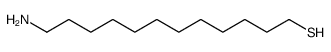 12-aminododecane-1-thiol Structure