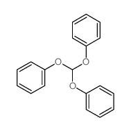 Benzene,1,1',1''-[methylidynetris(oxy)]tris-结构式