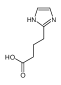 4-(1H-imidazol-2-yl)butanoic acid结构式