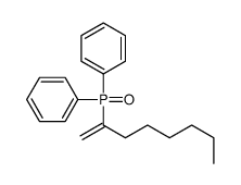 [oct-1-en-2-yl(phenyl)phosphoryl]benzene结构式