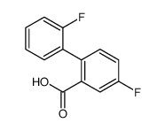 5-fluoro-2-(2-fluorophenyl)benzoic acid Structure