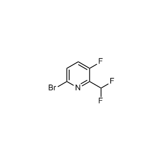 6-Bromo-2-(difluoromethyl)-3-fluoropyridine picture