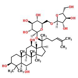 人参皂苷F5结构式