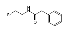 N-(2-bromoethyl)phenylacetamide结构式