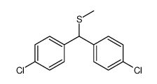 1-chloro-4-[(4-chlorophenyl)-methylsulfanylmethyl]benzene Structure