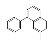 2-Methyl-8-phenylnaphthalene结构式