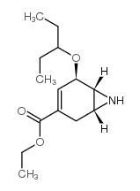 (1R,5R,6R)-5-(1-乙丙基)-7-氮杂双环[4.1.0]庚-3-烯-3-羧酸乙酯结构式