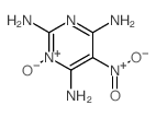 1-hydroxy-2-imino-5-nitro-pyrimidine-4,6-diamine structure