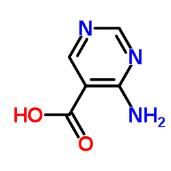 4-Aminopyrimidine-5-carboxylic acid structure