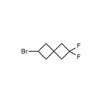 6-Bromo-2,2-difluorospiro[3.3]Heptane Structure
