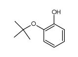 2-叔丁氧基苯酚结构式