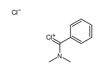N-(chloro(phenyl)Methylene)-N-Methylmethanaminium chloride结构式