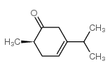 3-Cyclohexen-1-one,6-methyl-3-(1-methylethyl)-,(6R)-(9CI) Structure