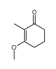 3-methoxy-2-methyl-2-cyclohexen-1-one Structure