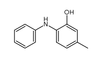 5-methyl-2-(phenylamino)phenol结构式