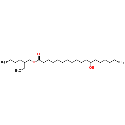 2-octyl hydroxystearate Structure