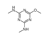 6-methoxy-N2,N4-dimethyl-[1,3,5]triazine-2,4-diyldiamine Structure