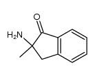 2-amino-2-methyl-2,3-dihydro-1H-inden-1-one Structure