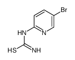 1-(5-溴-2-吡啶基)-2-硫脲结构式