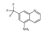 7-(trifluoromethyl)quinolin-5-amine structure