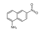 6-nitro-1-naphthylamine结构式