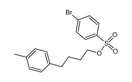 4-(p-Tolyl)-n-butyl-p-brombenzolsulfonat结构式