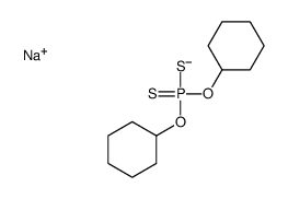 sodium O,O-dicyclohexyl dithiophosphate structure