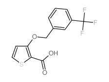 3-{[3-(三氟甲基)苄基]氧基}-2-噻吩羧酸图片