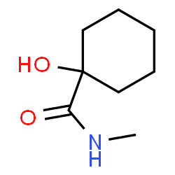 Cyclohexanecarboxamide, 1-hydroxy-N-methyl- (9CI) Structure