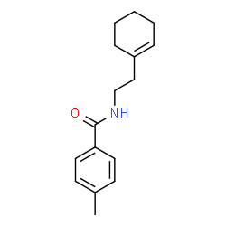 N-(2-(cyclohex-1-en-1-yl)ethyl)-4-methylbenzamide structure