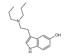 N,N-di-n-propylserotonin Structure