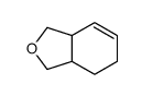 1,3,3a,4,5,7a-hexahydro-2-benzofuran结构式