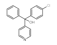 (4-chlorophenyl)-phenyl-pyridin-4-ylmethanol Structure