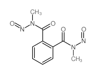 1,2-Benzenedicarboxamide,N1,N2-dimethyl-N1,N2-dinitroso-结构式