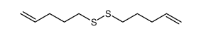 di-pent-4-enyl-disulfane结构式