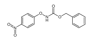 Benzyl-N-(4-nitrophenoxy)-carbamat结构式