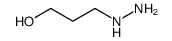 3-hydrazinylpropan-1-ol structure