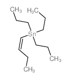 [(Z)-but-1-enyl]-tripropyl-stannane structure