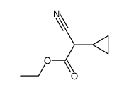 ethyl 2-cyano-2-cyclopropylacetate structure