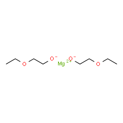 bis(2-ethoxyethanolato-O,O')magnesium Structure